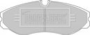 Borg & Beck Brake Pad Set - BBP1436 fits Ford Maverick/Nissan TerranoII