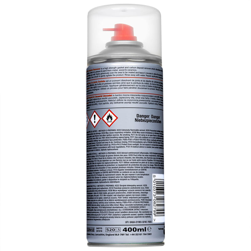 Carlube Gasket & Carbon Deposit Remover - 400ml