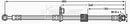 Borg & Beck Brake Hose  - BBH7112 fits Mit Colt,Smart Forfour(454)