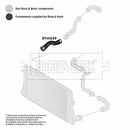 Borg & Beck Turbo Hose Part No -BTH1629