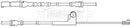 Borg & Beck Wear Lead  - BWL3065 fits BMW X5(E70), X6(E71) 04/10-