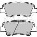 Key Parts Brake Pad Set - KBP2323 fits Hyundai i40 07/11-