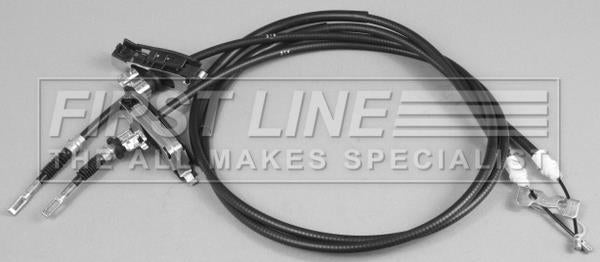 First Line Brake Cable -  Rear - FKB2318 fits Ford Focus (disc) 98-