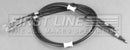 First Line Brake Cable -  Centre - FKB2268 fits Vauxhall Astra G (drum) 98-