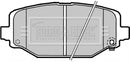 Borg & Beck Rear Brake Pad Set -BBP2341