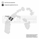 First Line Turbo Hose  - FTH1225 fits PSA 207,1007 1.6HDi