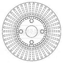Borg & Beck Brake Disc Pair  - BBD4457 fits Toyota Corolla Verso 01-04
