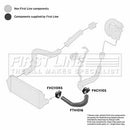 First Line Turbo Interclr Hose  - FTH1016 fits Fiat Scudo 1.9TD 95-04