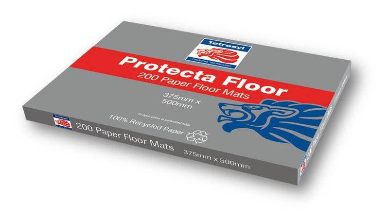 Tetrosyl UniMask Protecta Floor Mats Box of 200