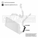 First Line Turbo Hose  - FTH1224 fits VAG A3,Beetle,Golf VI,Jetta V