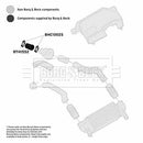 Borg & Beck Turbo Hose Part No -BTH1552