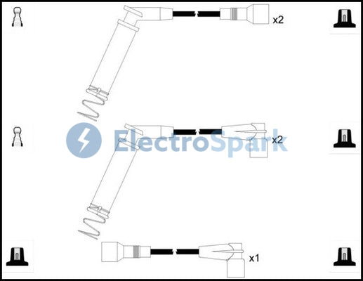 ElectroSpark Ignition Lead Set - OEK1030