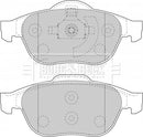 Borg & Beck Brake Pad Set -  BBP1764 fits Renault Vel Satis 01-