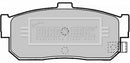 Borg & Beck Rear Brake Pad Set - BBP1895 fits Nissan Almera 98-00