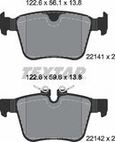 Textar Brake Pad Set - 2214103