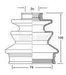 Borg & Beck Cv Joint Boot Kit Part No -BCB2106