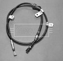 Borg & Beck Brake Cable- LH Rear -BKB1934