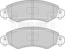 Borg & Beck Brake Pad Set -  BBP1713 fits Vauxhall Agila 2000-