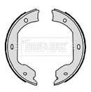 Borg & Beck Handbrake Shoes  - BBS6332 fits BMW M3,M5,7 series, X5