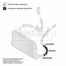 Borg & Beck Turbo Hose  - BTH1133 fits VAG Tiguan 2.0D 08- CBAA CRAB