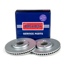 Borg & Beck Brake Disc Pair  - BBD4702 fits Hyundai i30, Kia cee'd 07-