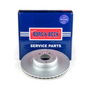 Borg & Beck Brake Disc Single  - BBD6172S fits 1,2,3,4 Series M Sport 12/11-