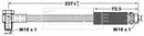 Borg & Beck Brake Hose  - BBH6736 fits Ford Mondeo II Est(BNP)