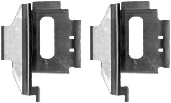 Textar Brake Pad Fitting Kit - 82061400