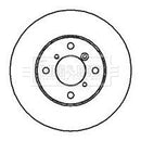 Borg & Beck Brake Disc Pair  - BBD4230 fits Suzuki Baleno 1.8 16v 96-