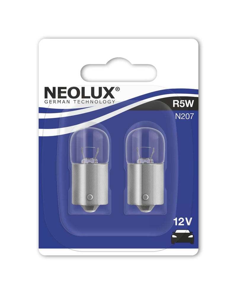 Neolux N207-02B 12v 5w BA15s (207) Twin blister