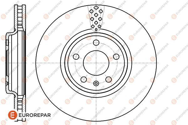 Eurorepar Brake Disc - 1622807780