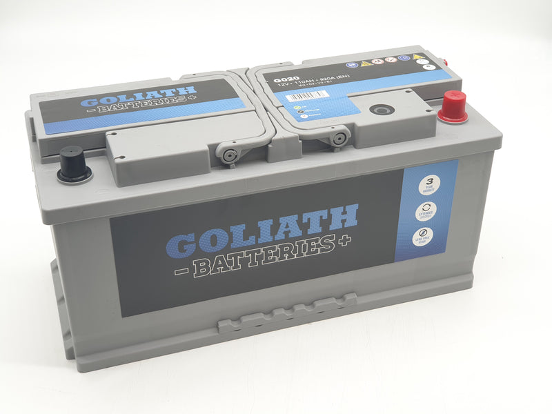 Goliath G020 110Ah 920A - 3 Year Warranty (5431377756313)