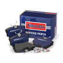 Borg & Beck Brake Pad Set -  BBP1813 fits Vauxhall Vivaro,Traffic 01-