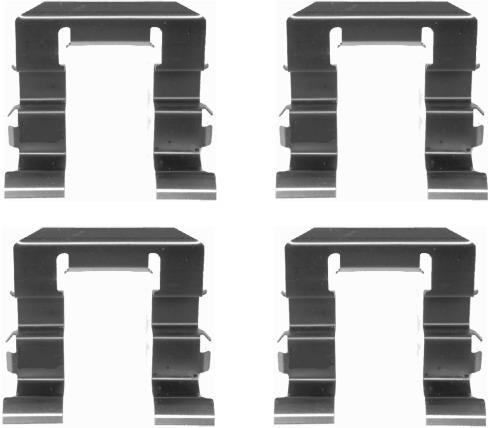 Textar Brake Pad Fitting Kit - 82519700