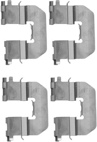 Textar Brake Pad Fitting Kit - 82074700