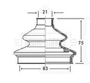 Borg & Beck Cv Joint Boot Kit Part No -BCB2333