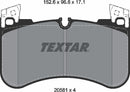 Textar Brake Pad Set - 2058101