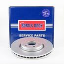 Borg & Beck Brake Disc Single  - BBD5955S fits Volvo S60 2.3T,2.4T 00-12/07