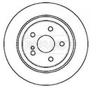 Borg & Beck Brake Disc Pair  - BBD4290 fits Mercedes S class 98-