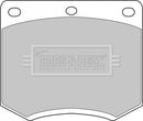 Borg & Beck Brake Pad Set -BBP1095