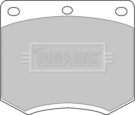 Borg & Beck Brake Pad Set -BBP1095