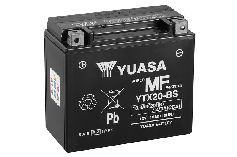YTX20-BS (CP) 12V Yuasa MF VRLA Battery (5470962974873)