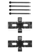 Borg & Beck Fitting Kit -  Pads  - BBK1433 fits Volvo V70 2.5R 04/03-11/07