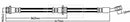 Borg & Beck Brake Hose  - BBH8429 fits Ren Koleos(HY) 2.0,2.5 1/10-