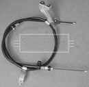 Borg & Beck Brake Cable- LH Rear -BKB3662