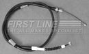First Line Brake Cable - FKB3496 fits Toyota Corolla UK Built 00-02
