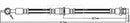 Borg & Beck Brake Hose  - BBH8192 fits Proton Impian 1.6 9/01-
