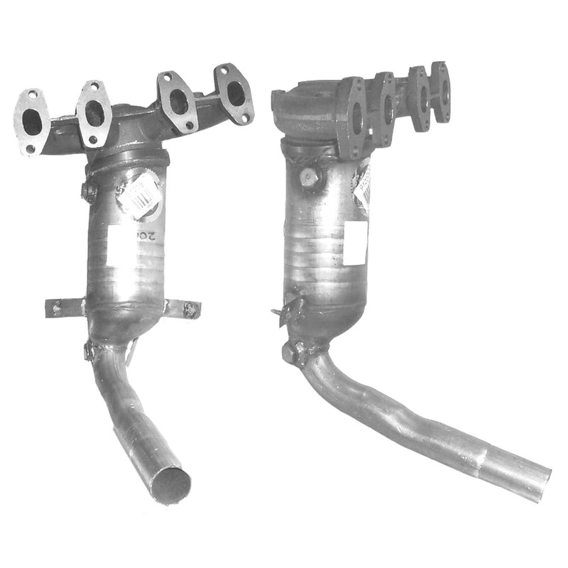 BM Cats Approved Petrol Catalytic Converter - BM91208H with Fitting Kit - FK91208 fits Fiat