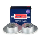 Borg & Beck Brake Disc Pair  - BBD4296 fits GM, Nissan, Renault Vans 01-