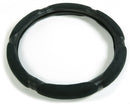 Leatherlook and Velour Turbo Steering Wheel Cover